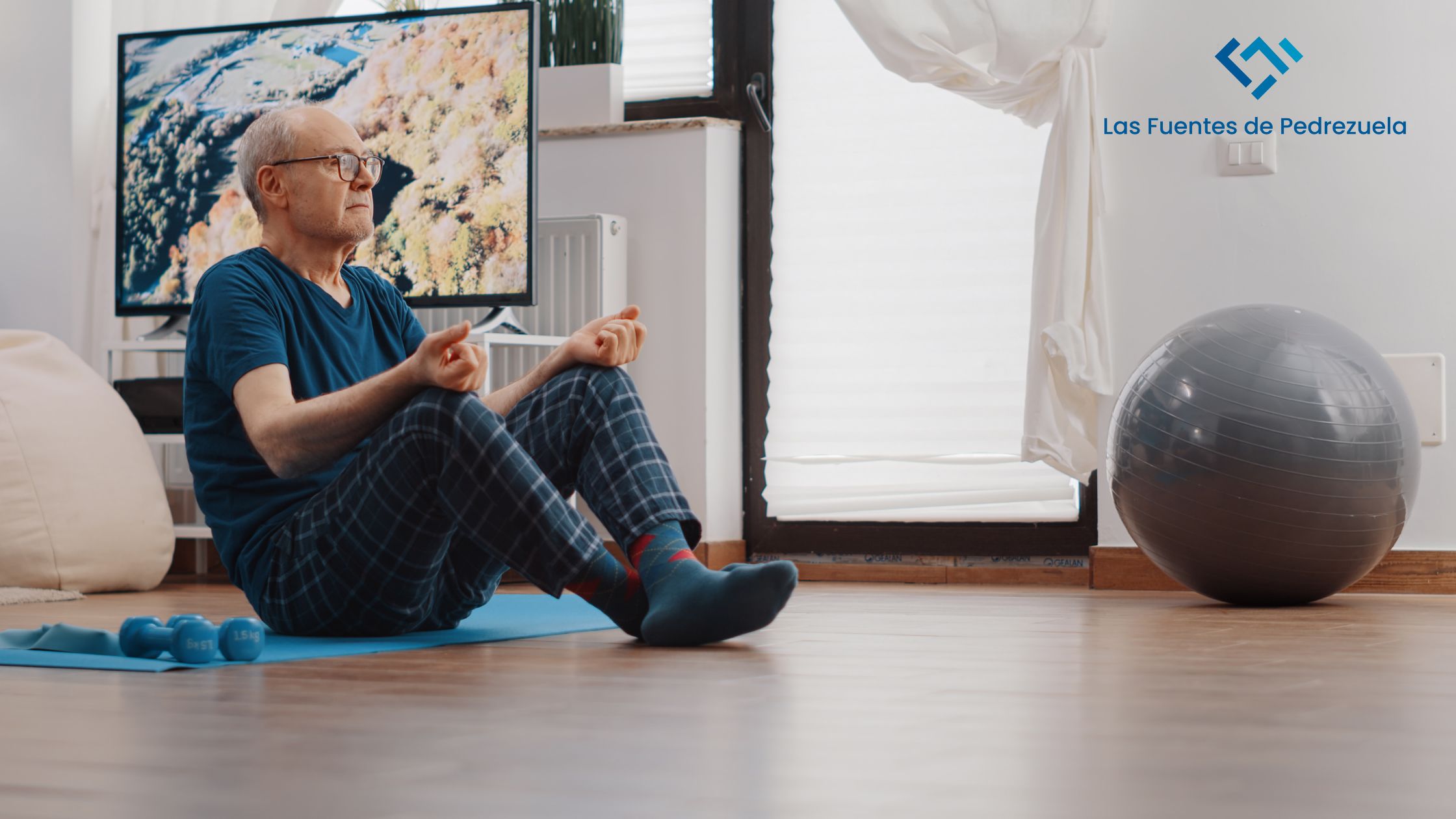 Los beneficios de la meditación para personas mayores en residencias.